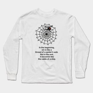 quotes ispiration Long Sleeve T-Shirt